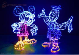 卡通米老鼠與唐老鴨