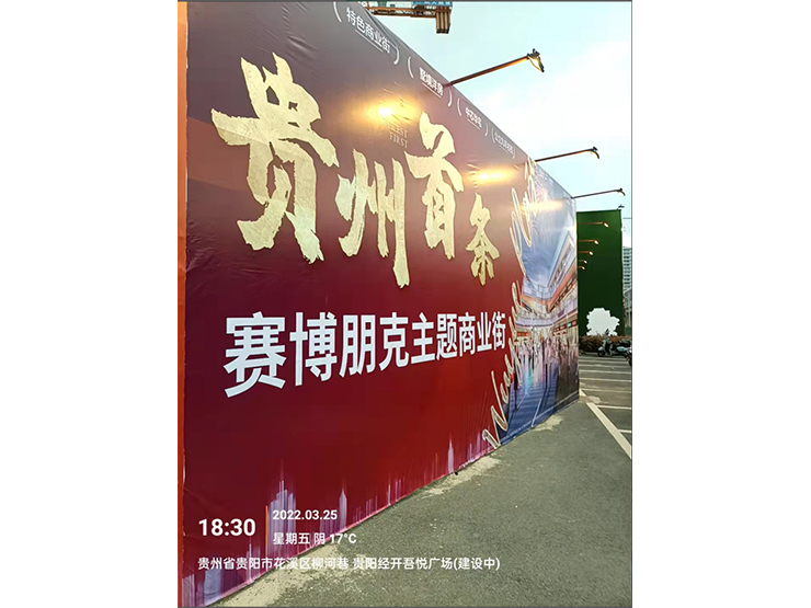 貴陽市花溪金山路案例